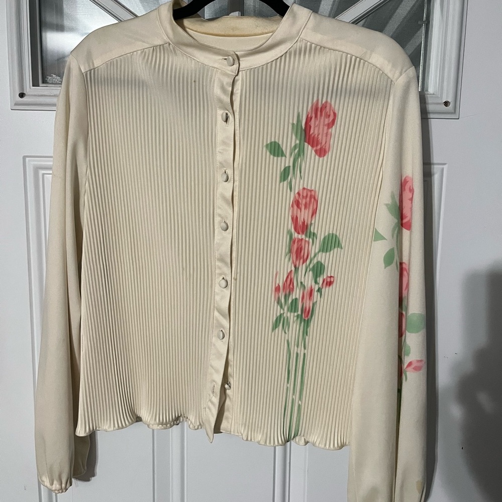 Jo Hanna York - Vintage Blouse - Size Medium